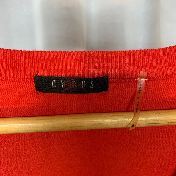 Miley Cyrus Tangerine Knit Cardigan - Picture 4 of 4